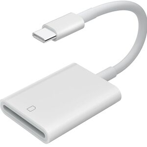 USB C SD Card Reader,USB 3.0 High Speed to SD Card Adapter for iPhone 15/16 Pro